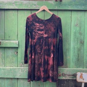 Celtic natural wisdom dress : tree of life : OOAK